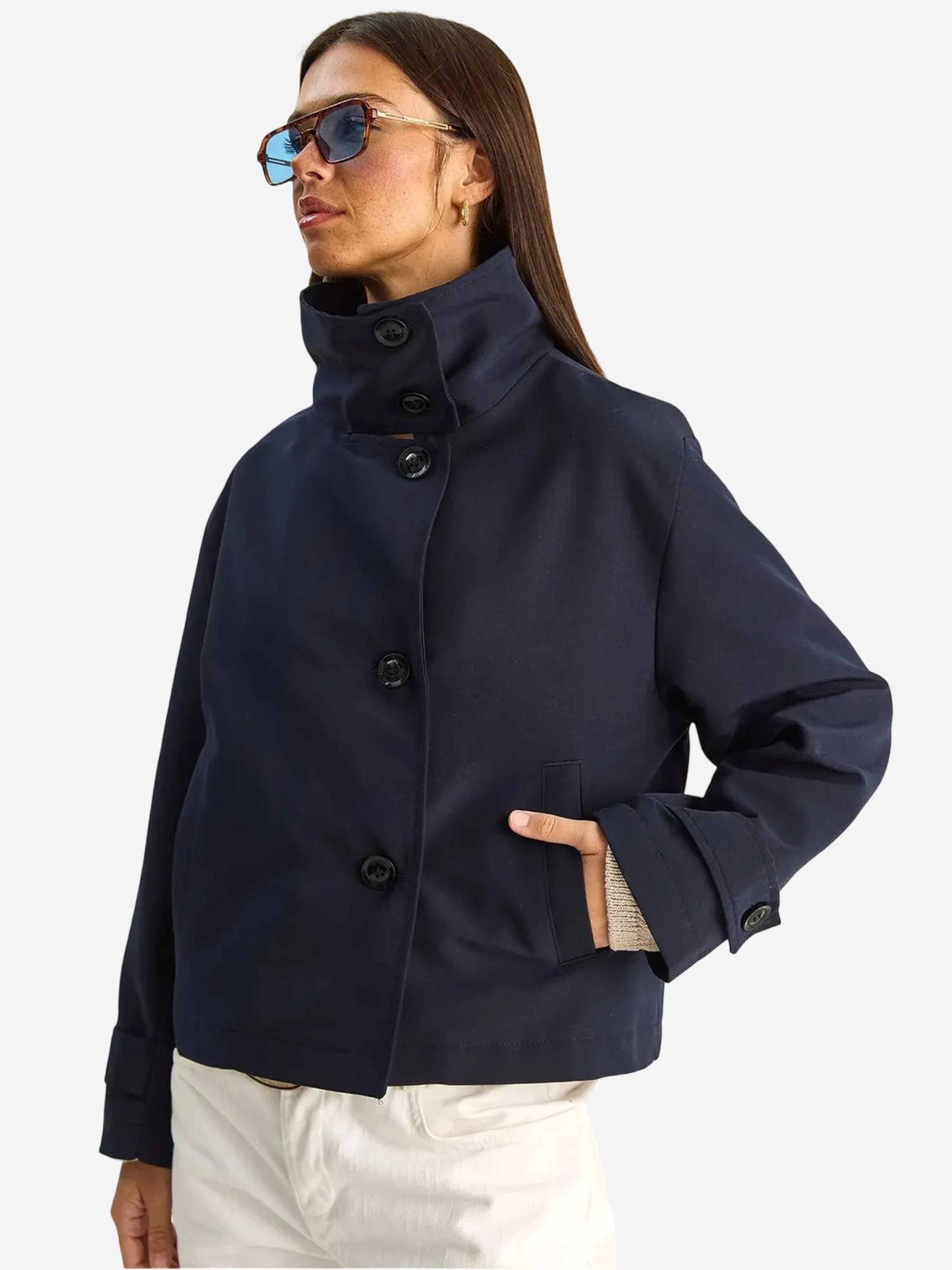 Manteau mi-saison Bianco Lucci en bleu
