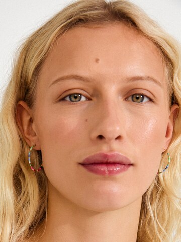 Pilgrim Náušnice 'Alison' - Zlatá