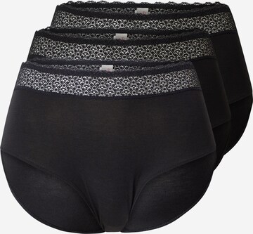 TRIUMPH Boyshorts 'Flex Smart' in Black: front