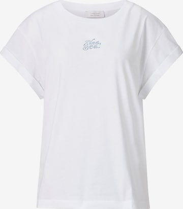 T-shirt Rich & Royal en blanc : devant