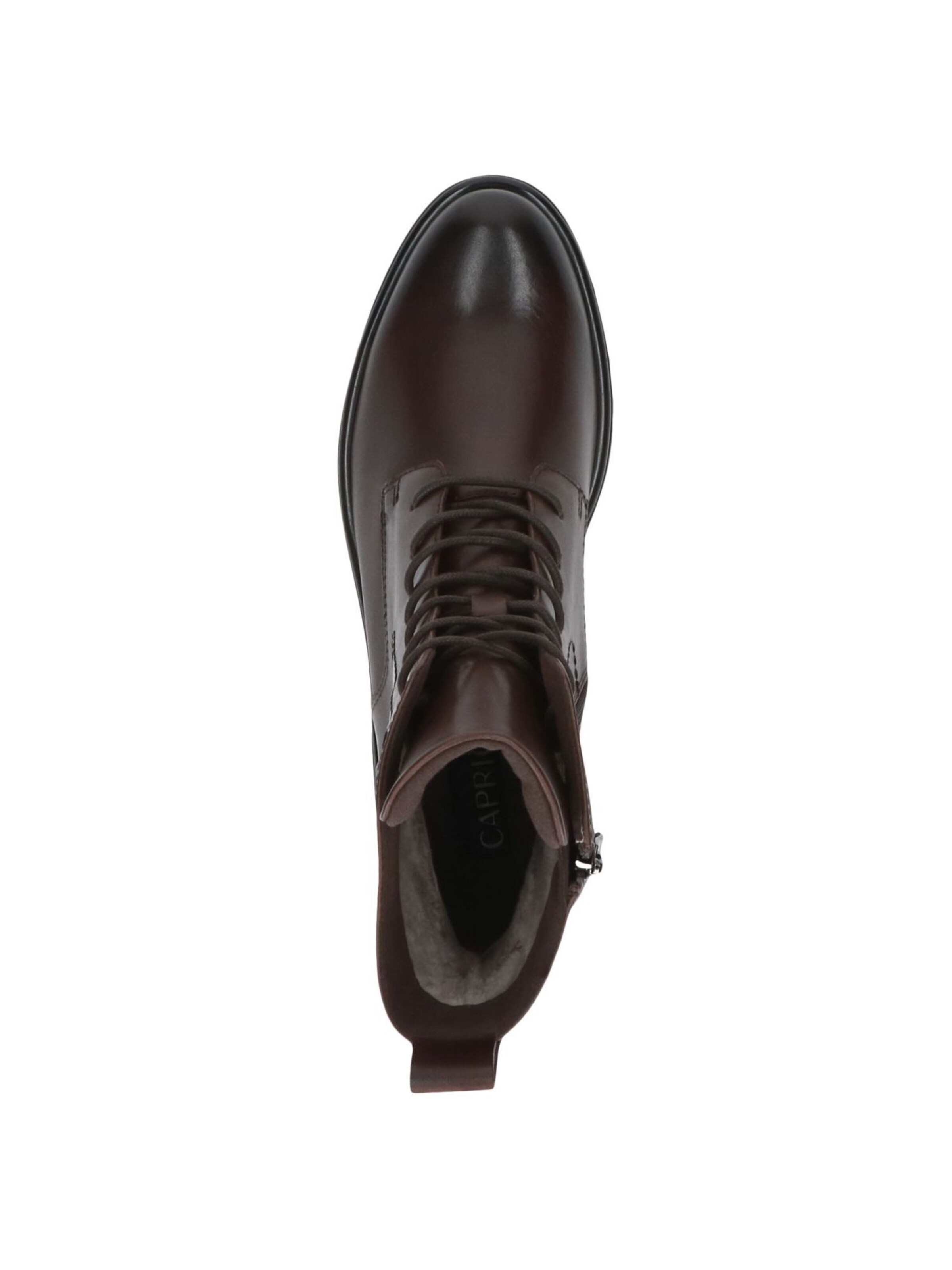 Stivaletto stringato di CAPRICE in marrone