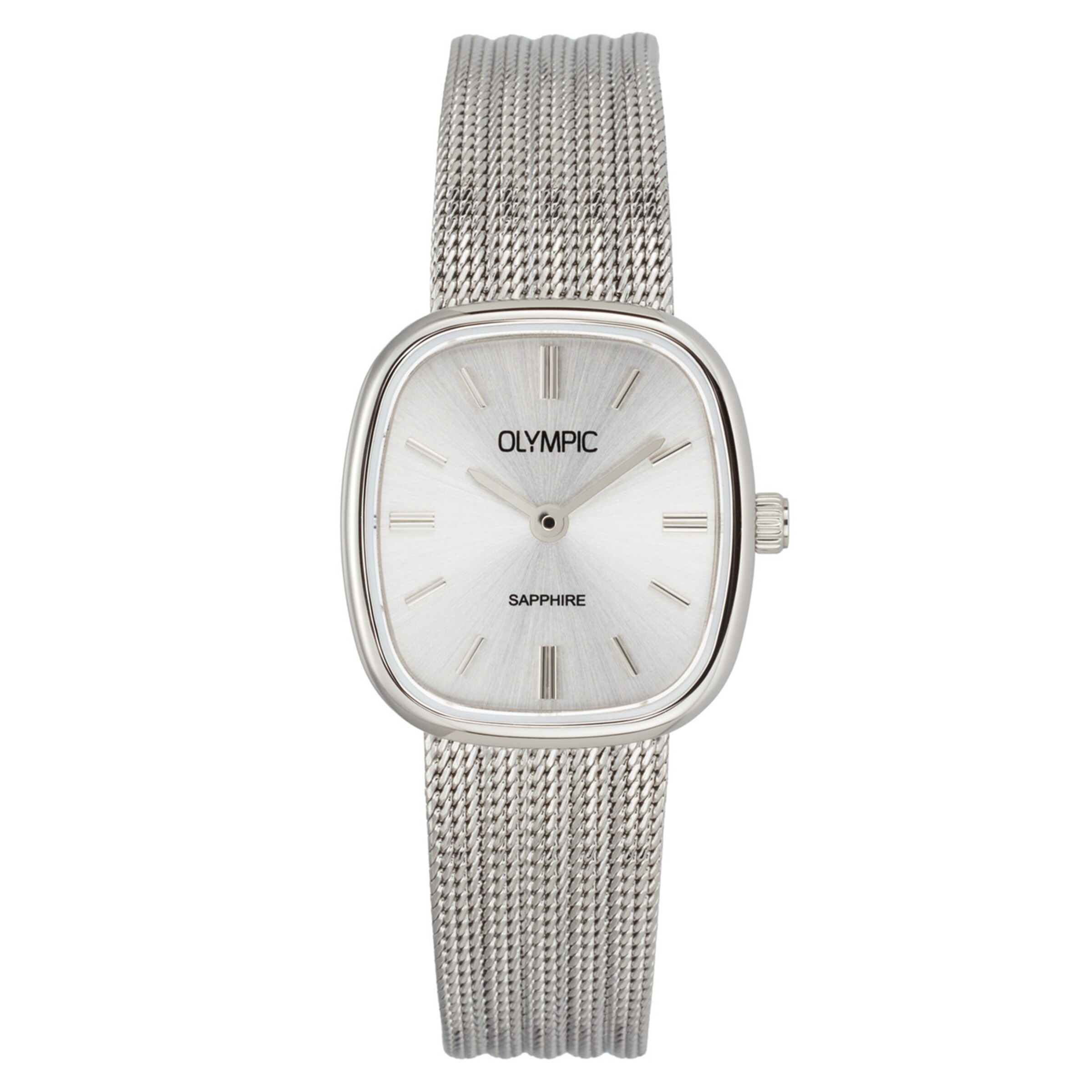 Olympic Analog watch in Silver: front