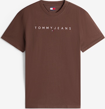 ruda Tommy Jeans Marškinėliai: priekis