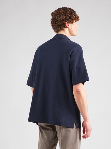 BOSS Comfort Fit Hemd in Blau