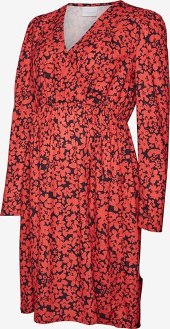 MAMALICIOUS Dress 'ONORA' in Red: front