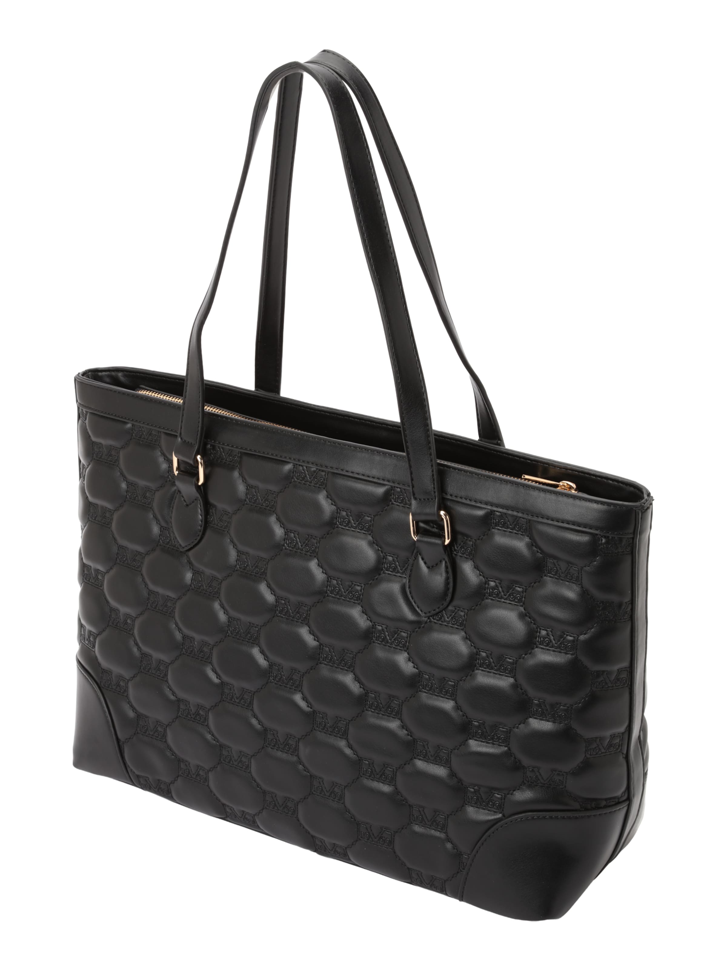 19V69 ITALIA Μεγάλη τσάντα 'Desiree' σε μαύρο: πλευρά