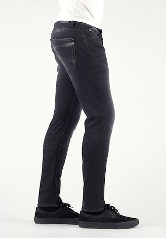 Le Temps Des Cerises Slimfit Jeans in Zwart