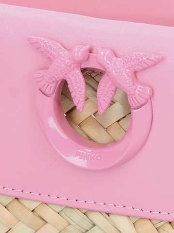 Borsa a mano di PINKO in rosa