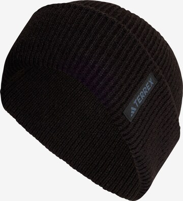 Casquette de sport ADIDAS TERREX en noir : devant