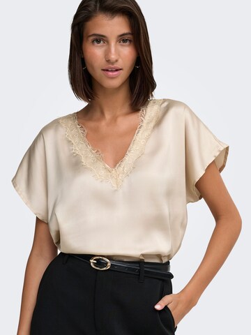 JDY Blouse 'JDYFIFI' in Beige