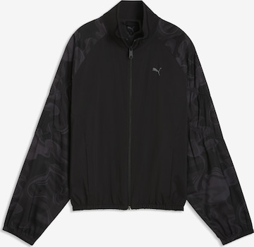 PUMA Trainingsjacke 'League' in Schwarz: Vorderseite