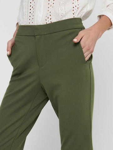 ONLY Slim fit Trousers in Green