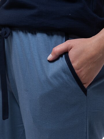 Ammann Pajama 'Night & Home' in Blue