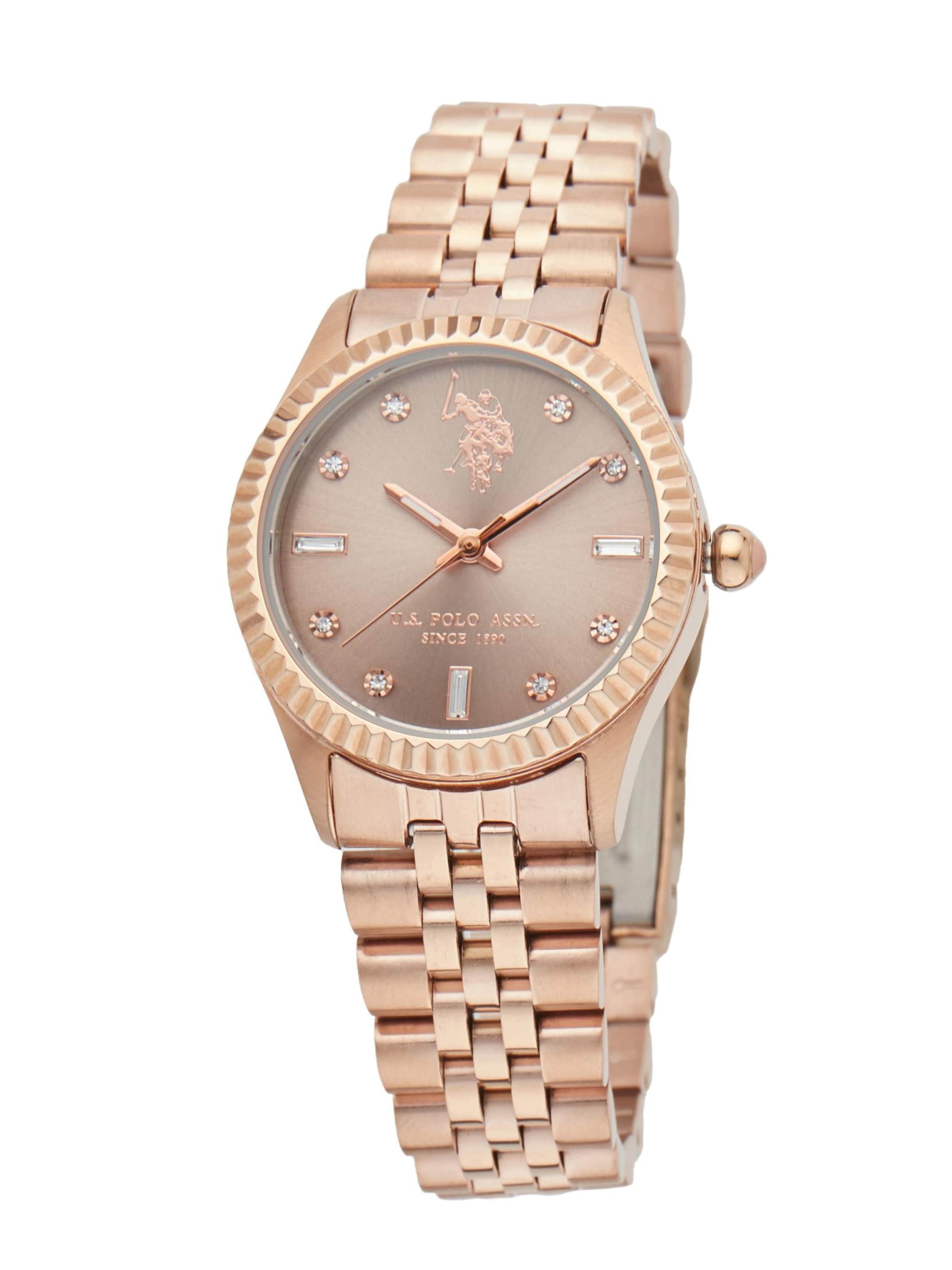 Orologio analogico 'Celine' di U.S. POLO ASSN. in oro: frontale