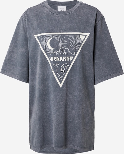 WEARKND Shirt 'Band' in Dark grey / White, Item view