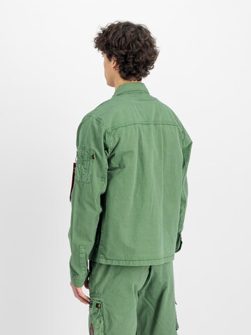 ALPHA INDUSTRIES Přechodná bunda 'Flying Tigers' – zelená
