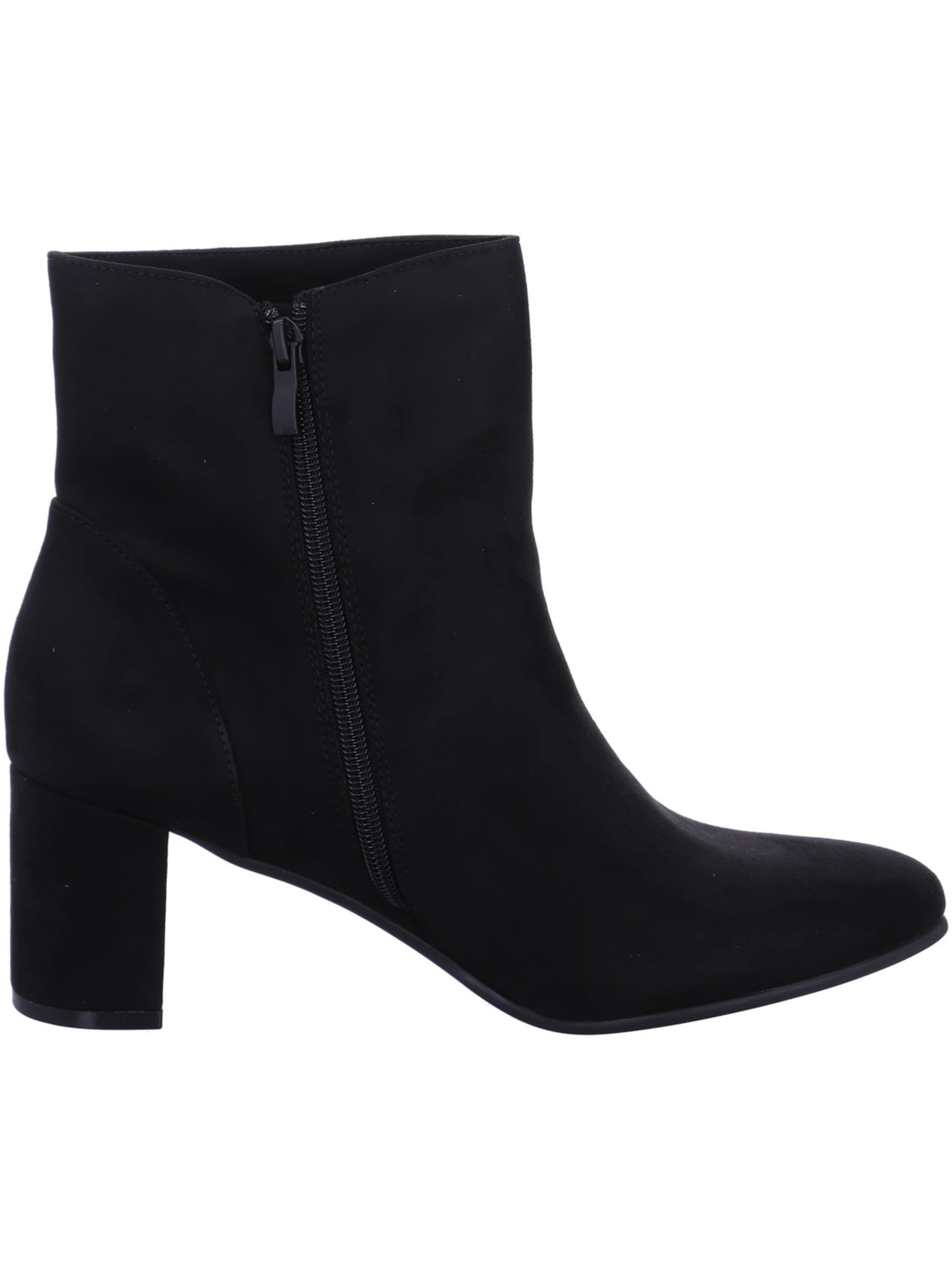 QUEEN'S Ankle Boots in Black