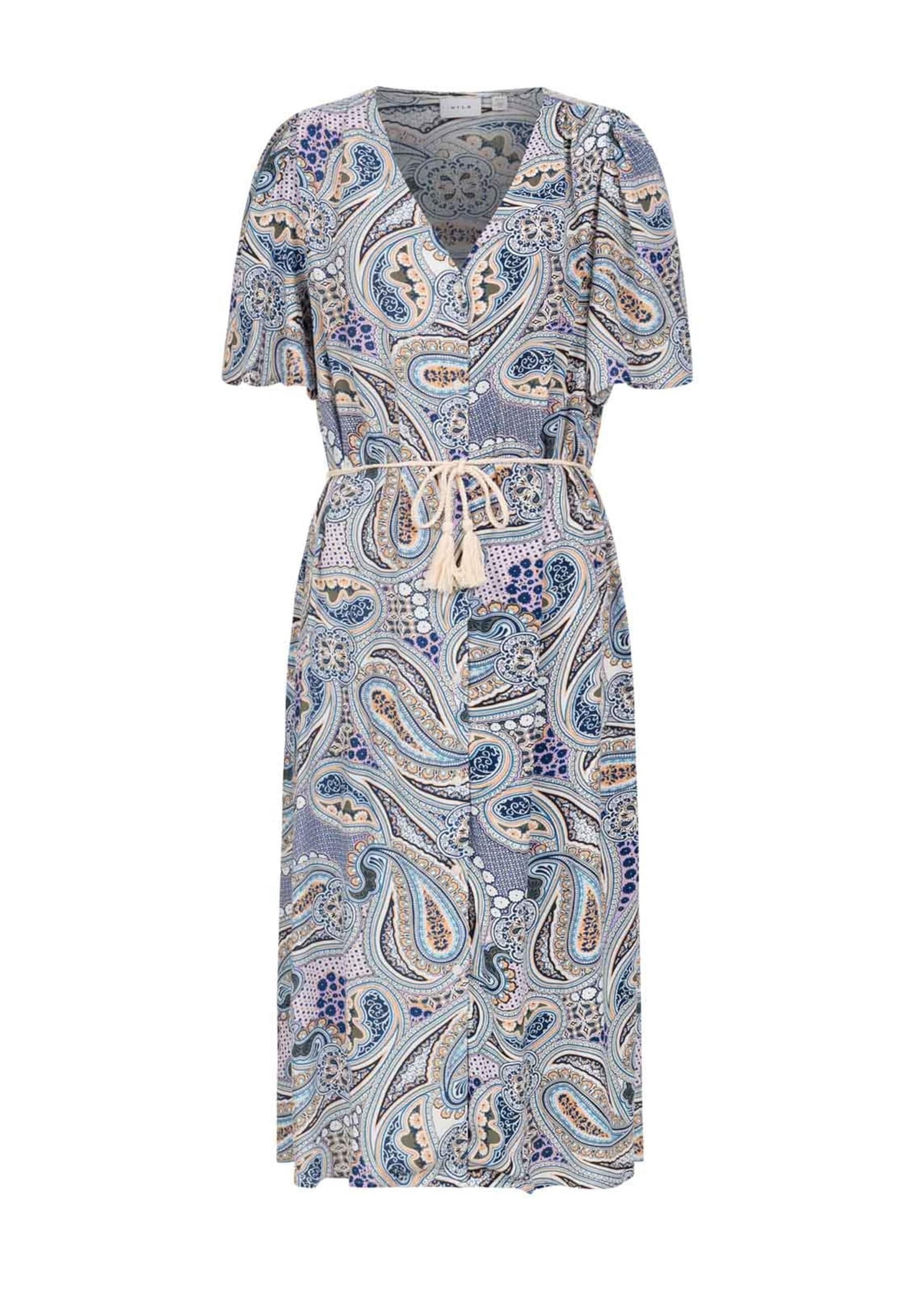 VILA Šaty 'VICub Pia' – modrá: přední strana