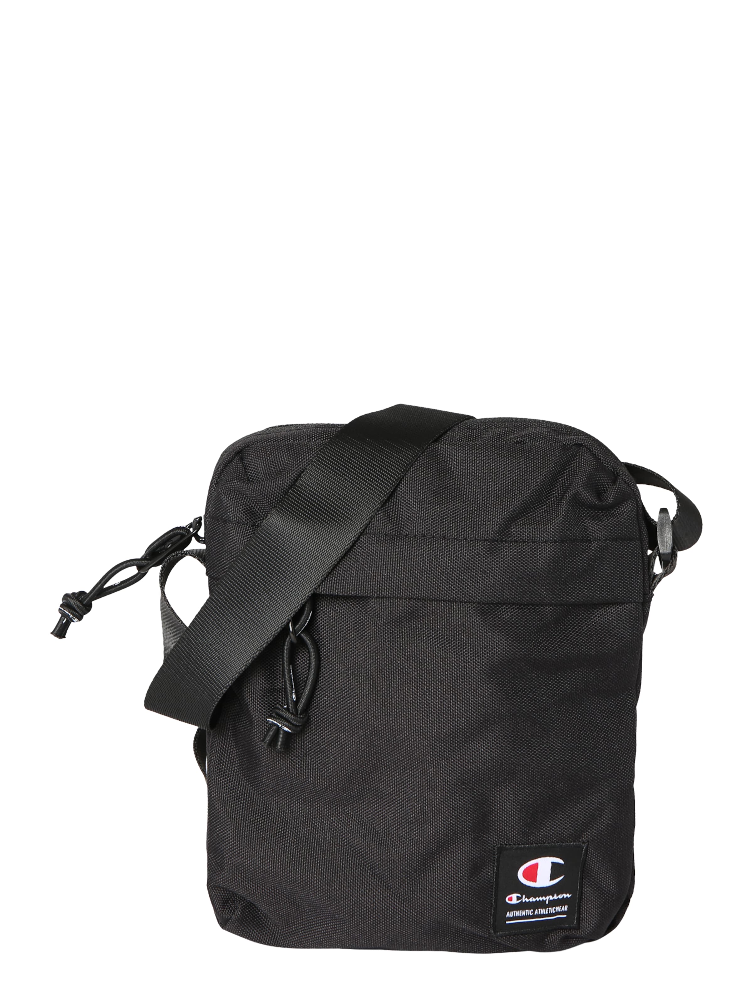 Champion Authentic Athletic Apparel Axelremsväska i svart: framsida