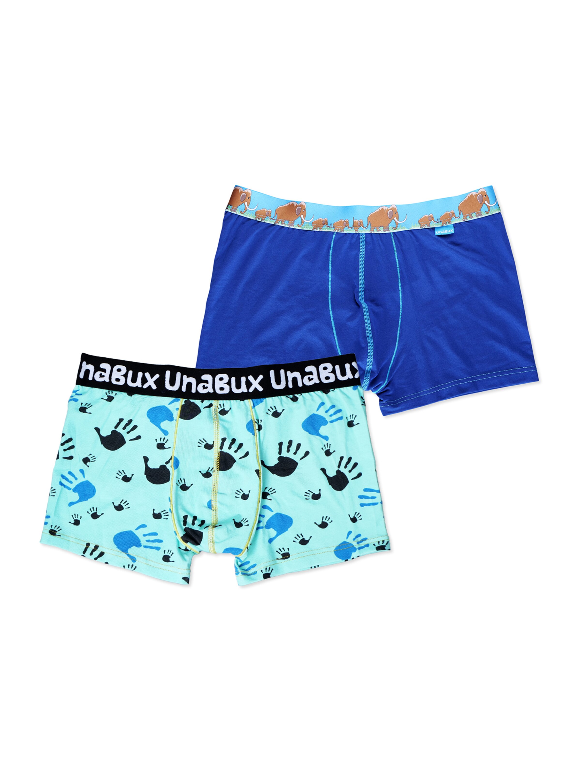 UNABUX Boxer shorts in Blue: front