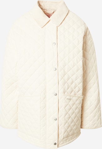 LEVI'S ® Between-Season Jacket 'Millie Quilted Shirt Jkt' in Beige: front