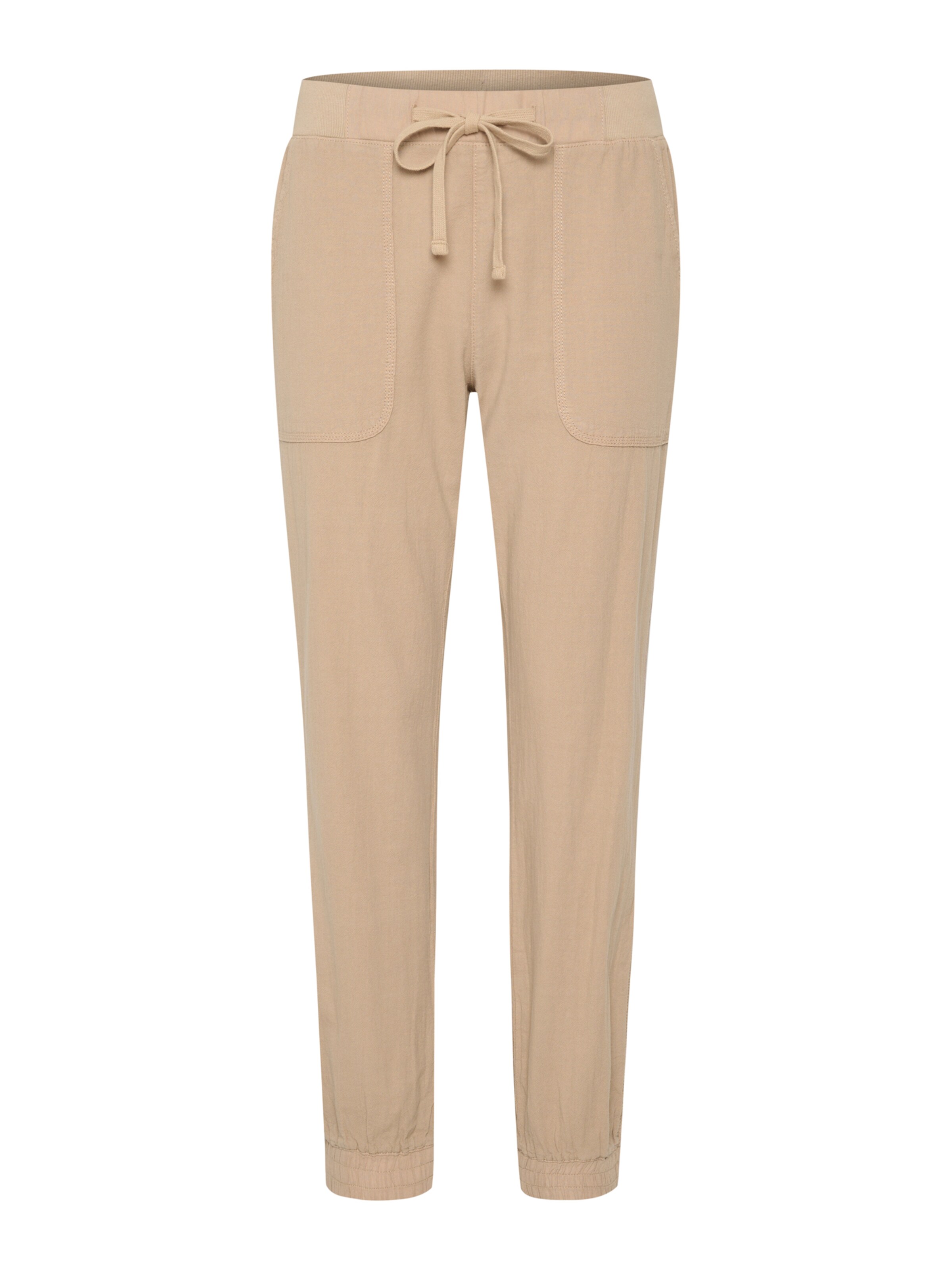 Kaffe Zúžený Kalhoty 'KAnaya' – béžová: přední strana