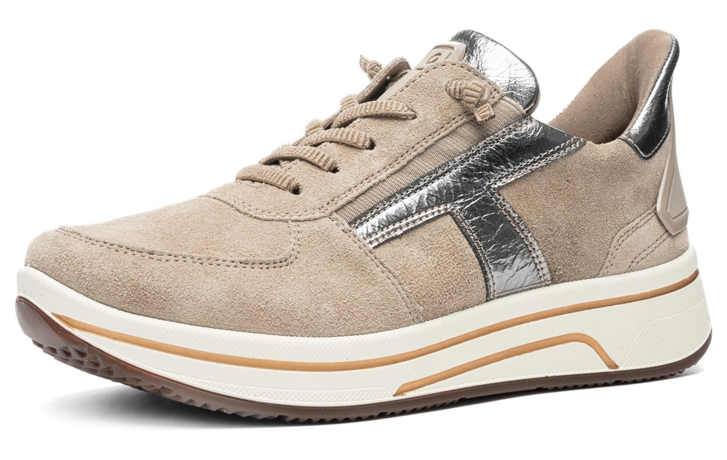 ARA Sneakers in Beige: front