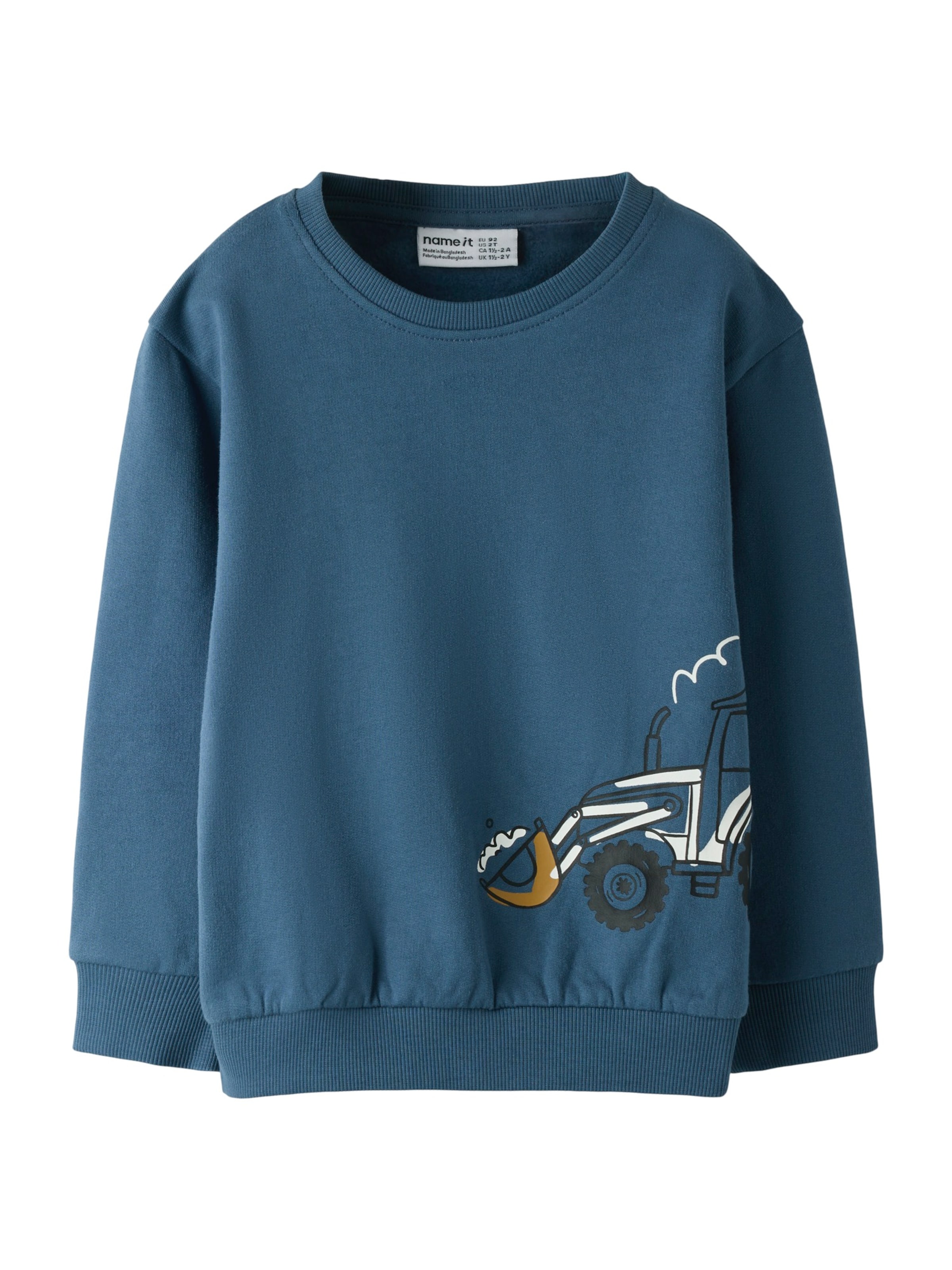 NAME IT Tréning póló 'NMMBASIL' - kék: elől