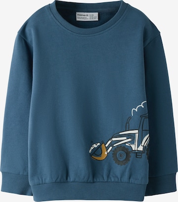 NAME IT Tréning póló 'NMMBASIL' - kék: elől