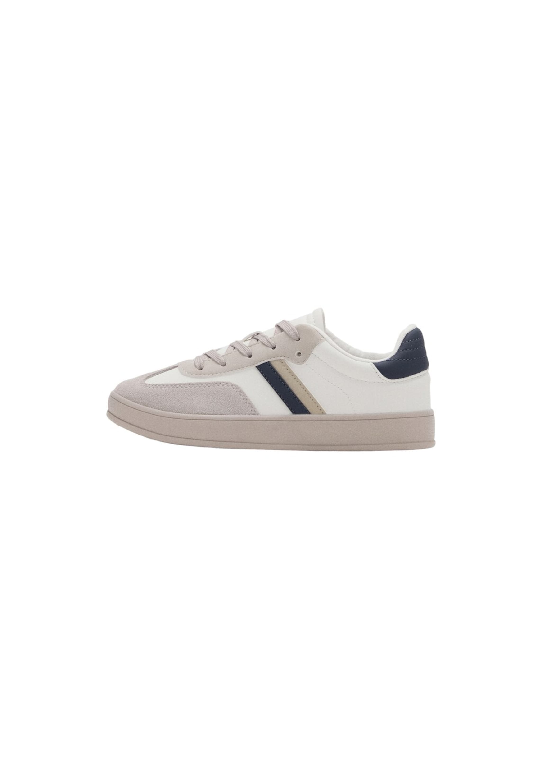 MANGO KIDS Sneakers 'Greto' in White: front