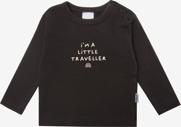 LILIPUT Langarmshirt 'Little Traveller' in Grau: predná strana