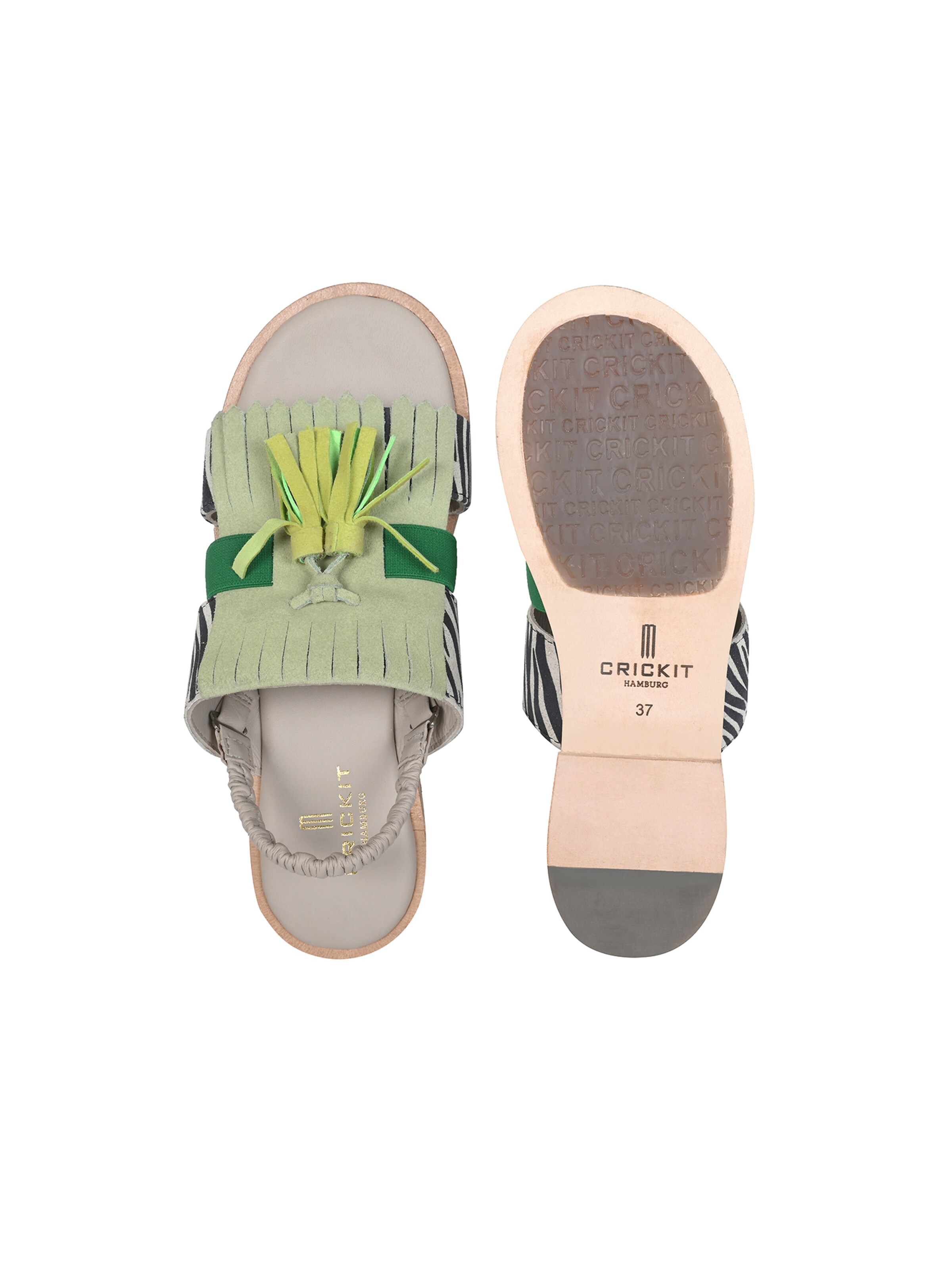 Crickit Strap Sandals ' ROJA ' in White