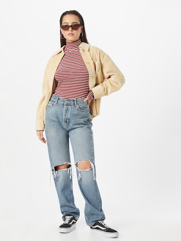 Tricou 'Ruched Turtleneck' de la LEVI'S ® pe roșu