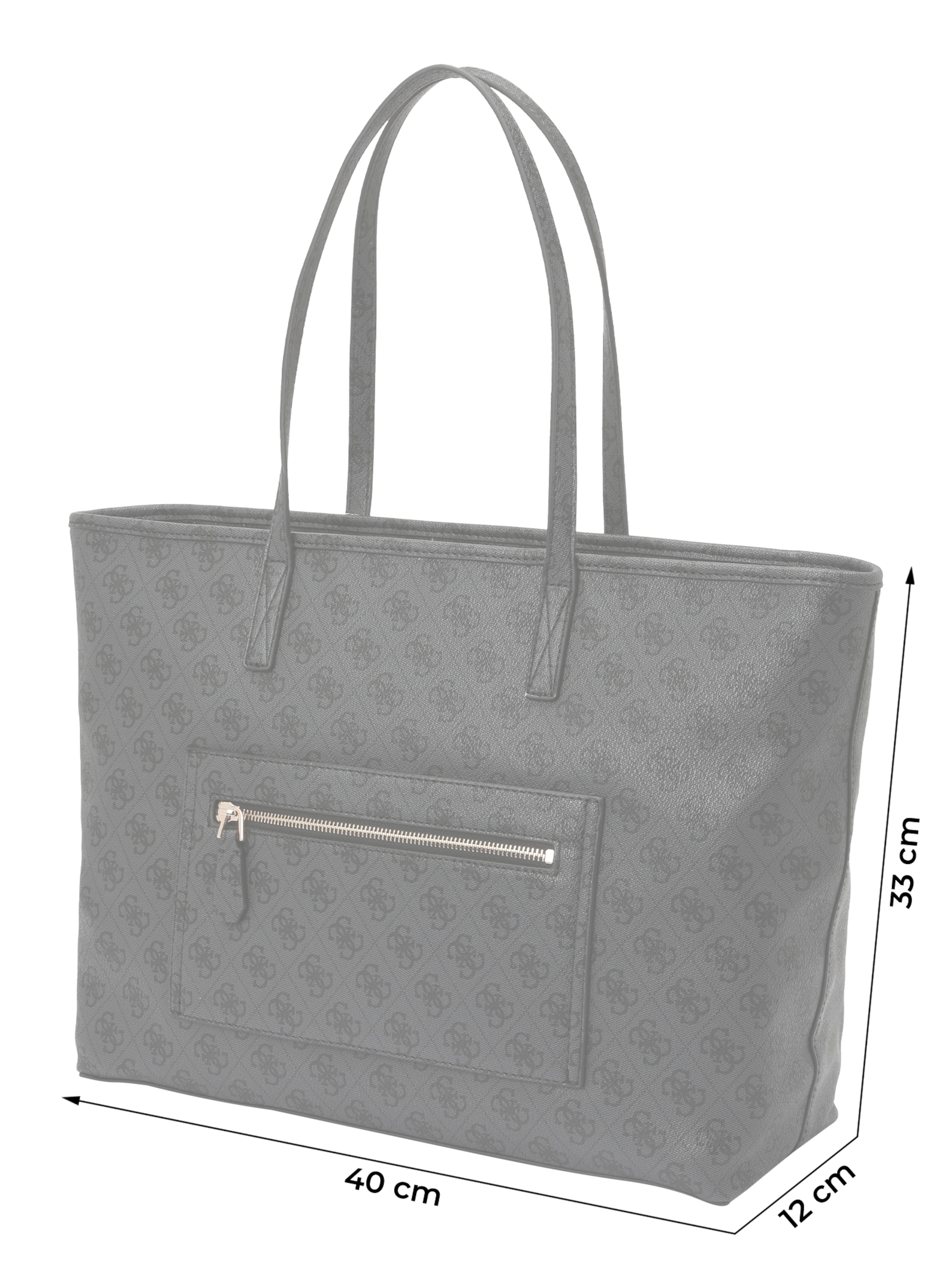 GUESS Shopper 'POWER PLAY II LARGE TECH TOTE' in Grey