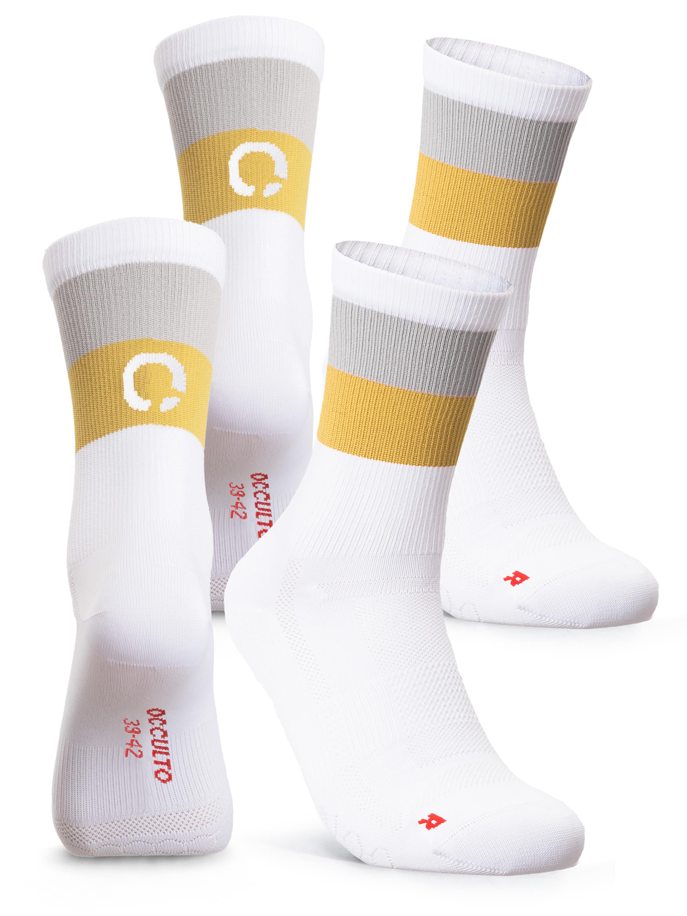 Occulto Sportsocken 'Eddy'‌‌‌‌‌‌ in Grün: Vorderseite