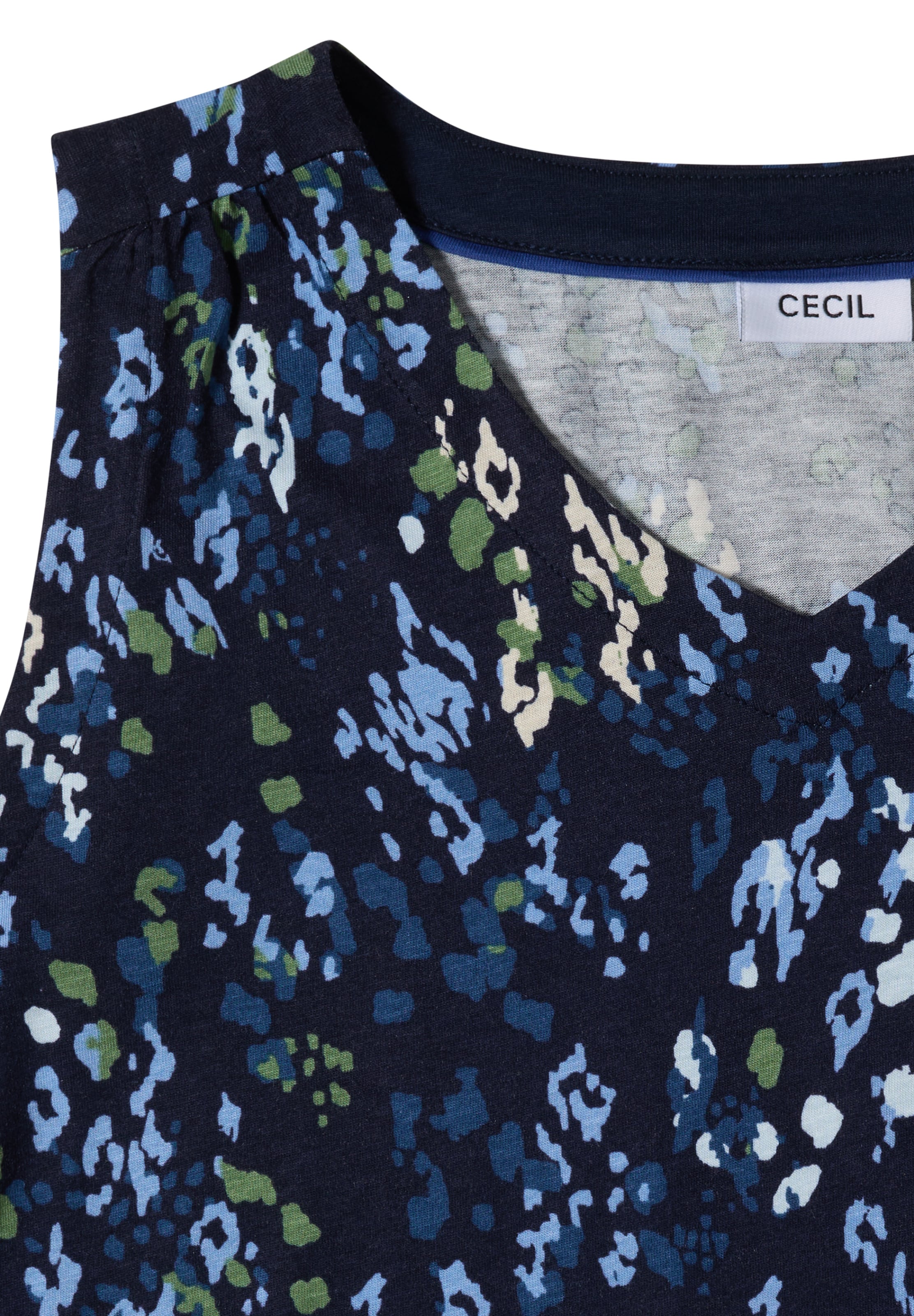 CECIL Top in Blau