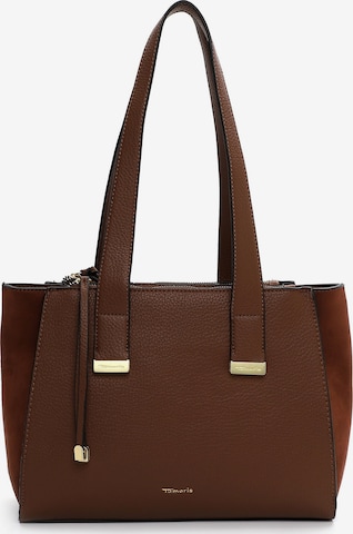 Cabas 'Galina' Tamaris en marron : devant