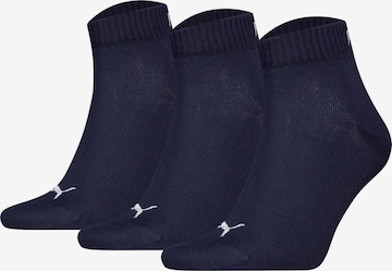 PUMA Socks in Blue: front