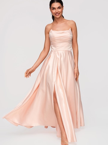 Ombre Evening dress in Orange: front