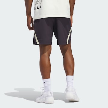 ADIDAS PERFORMANCE Loosefit Sportbroek in Lila