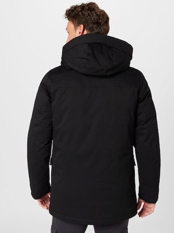 TOM TAILOR Zimska jakna 'Acrtic' | črna barva