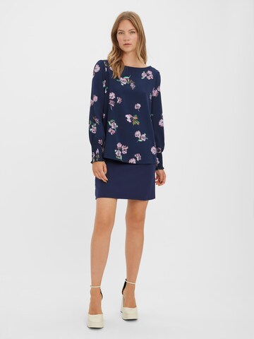 VERO MODA Bluse 'LYDIA' in Blau