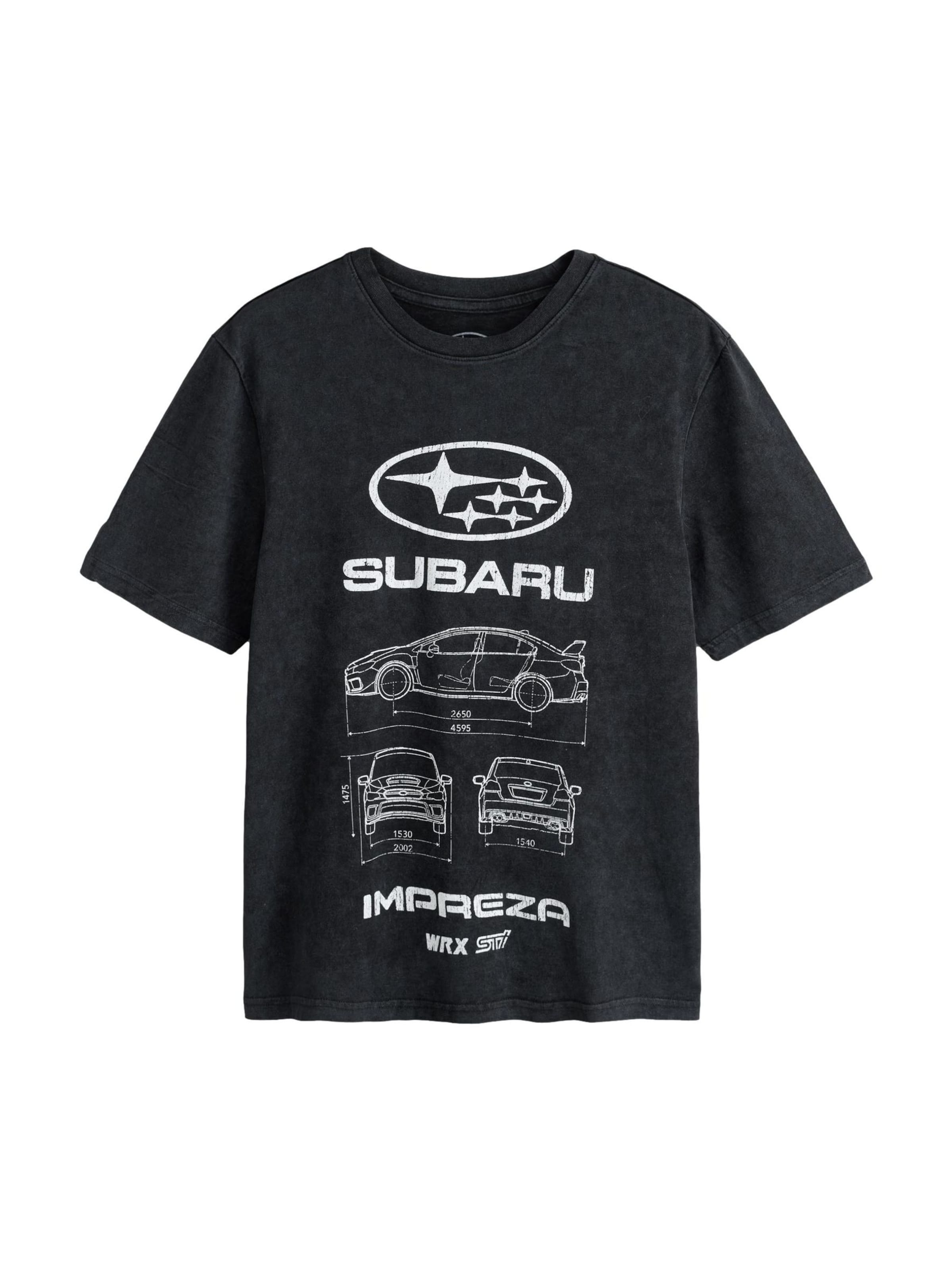 Next Shirt in Black: front