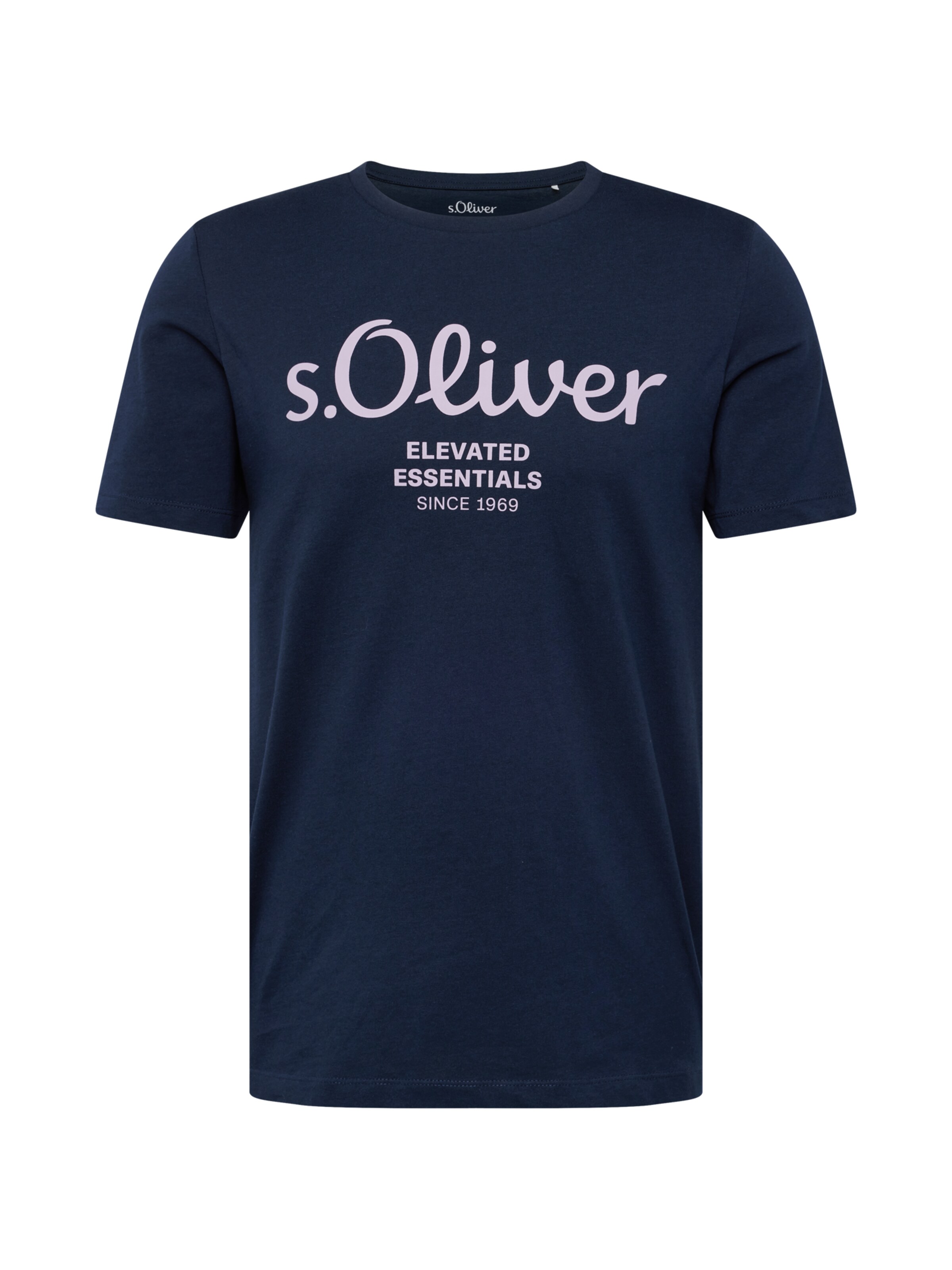 s.Oliver Shirt in Blauw: voorkant