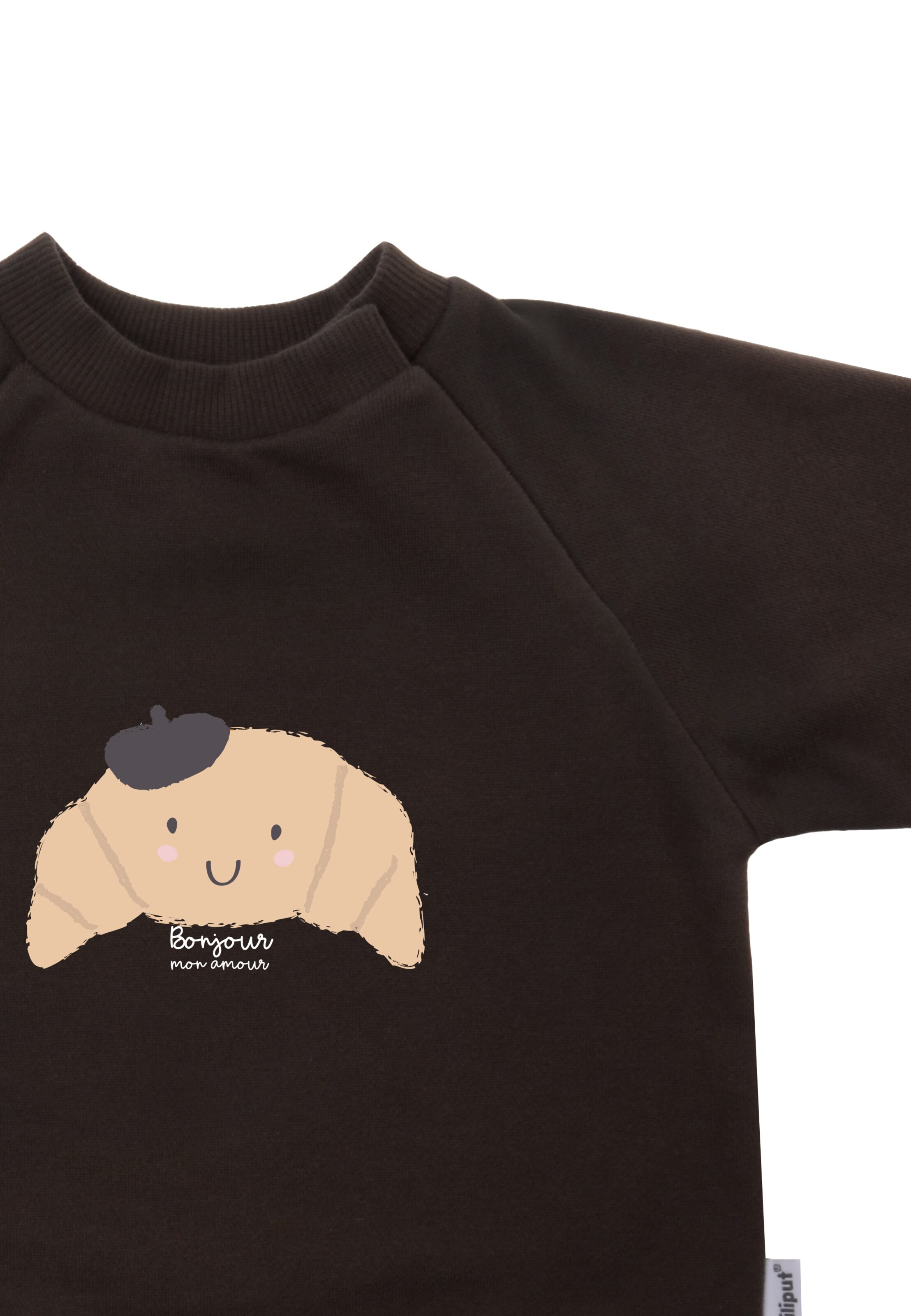LILIPUT Sweatshirt 'Croissant' in Brown