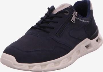 WALDLÄUFER Athletic Lace-Up Shoes in Blue: front