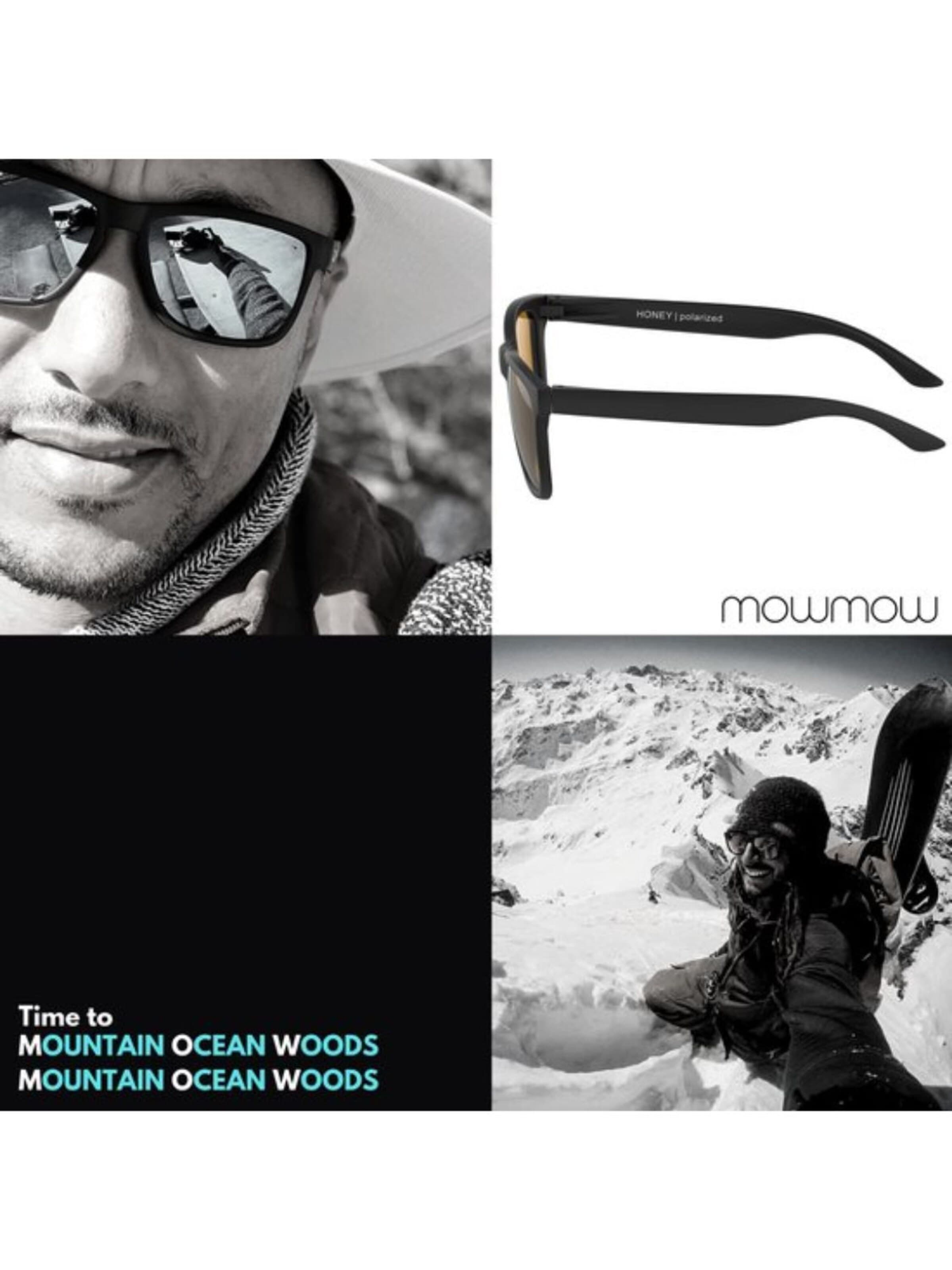 Mowmow - Gafas de sol deportivas 'MowMow Opal LIMITED Sunglasses - Polarized - Men - Women' en oro