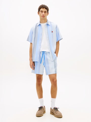 Tommy Jeans Normalny krój Spodnie w kolorze niebieski