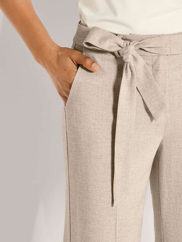 MADELEINE Wide leg Trousers in Beige
