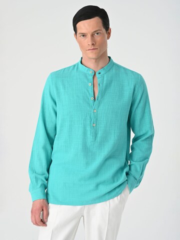 Antioch Regular fit Overhemd in Blauw